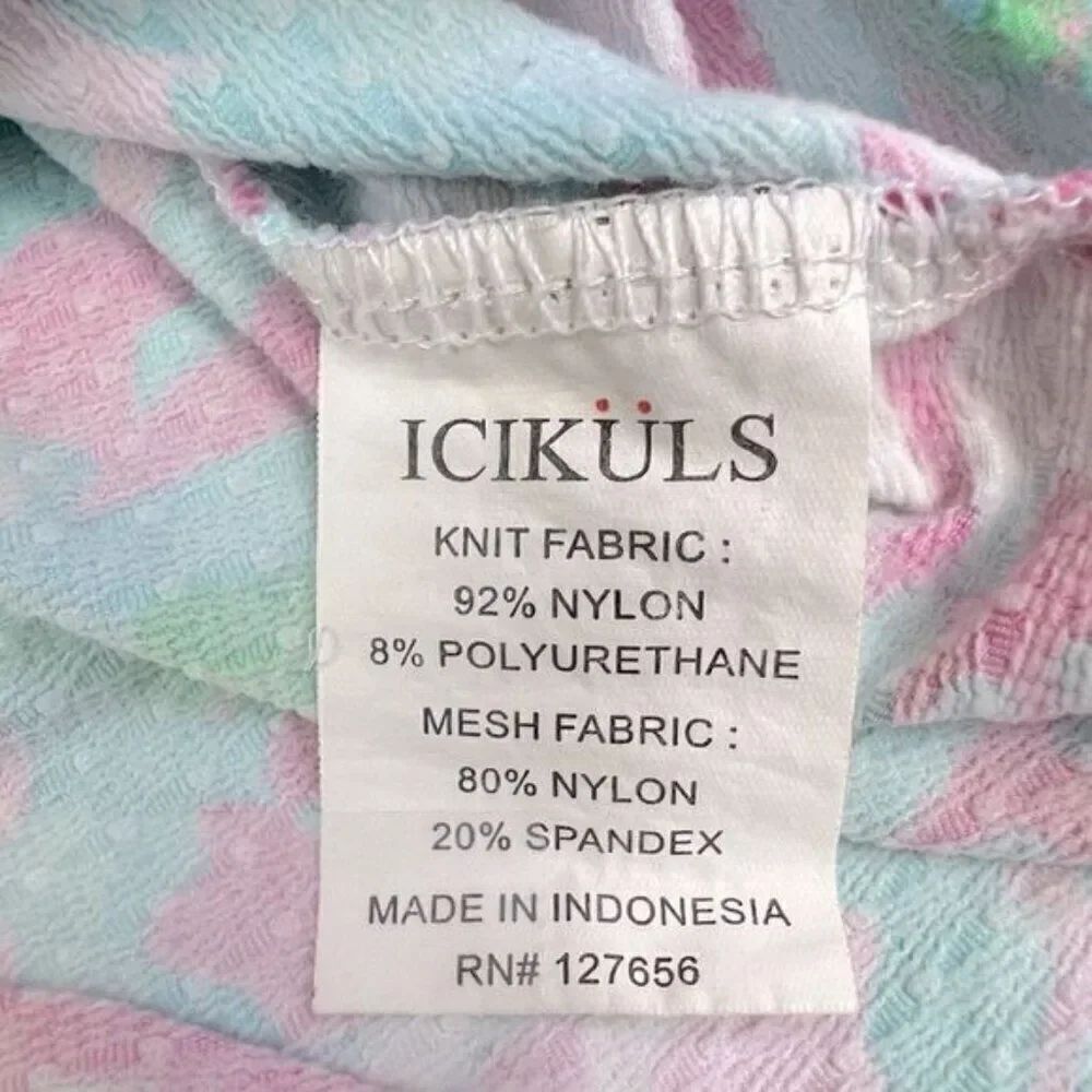 ICIKULS WOMENS GOLF SHIRT SIZE L RED GREEN MULTICOLORED - Picture 5 of 11
